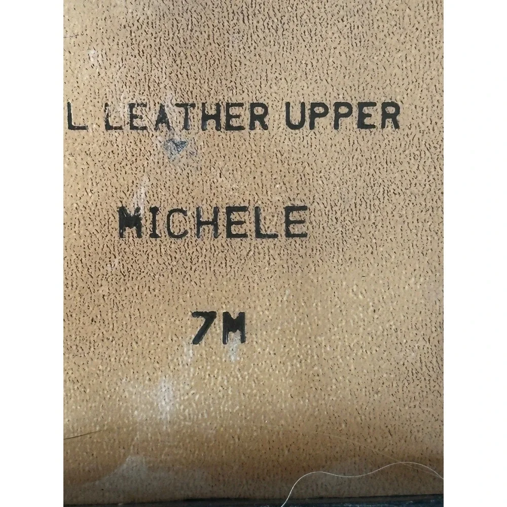 Etienne Aigner Michele Loafers Women Size 7M‎ Navy White Leather Penny Loafer
